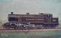 Железная дорога (поезда, паровозы, локомотивы, вагоны) - Танк-паровоз №327 типа 2-3-2,Великобритания