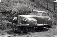 Железная дорога (поезда, паровозы, локомотивы, вагоны) - Автомобиль на железнодорожном ходу
