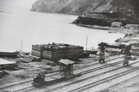 Железная дорога (поезда, паровозы, локомотивы, вагоны) - Порт в Туапсе