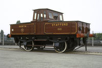 Железная дорога (поезда, паровозы, локомотивы, вагоны) - Аккумуляторный электровоз железной дороги Северного Стаффордшира