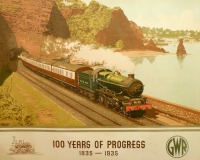 Железная дорога (поезда, паровозы, локомотивы, вагоны) - 100 лет прогресса. 1835-1935