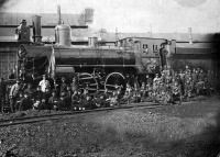 Железная дорога (поезда, паровозы, локомотивы, вагоны) - Паровоз Нв.57