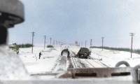 Железная дорога (поезда, паровозы, локомотивы, вагоны) - Немецкий танк 
