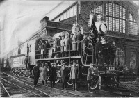 Железная дорога (поезда, паровозы, локомотивы, вагоны) - Паровоз серии У-138 на Козловском паровозоремонтном заводе