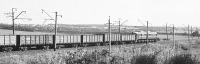 Железная дорога (поезда, паровозы, локомотивы, вагоны) - Грузовой поезд на перегоне Курдюмовка - Артемовск-1
