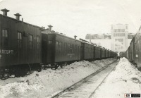 Железная дорога (поезда, паровозы, локомотивы, вагоны) - Поезда для эвакуации голодающих детей