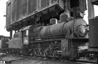 Железная дорога (поезда, паровозы, локомотивы, вагоны) - Паровоз Эг-5501 в депо Челябинск