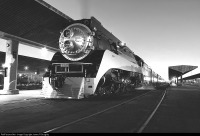 Железная дорога (поезда, паровозы, локомотивы, вагоны) - Паровоз №4449 типа 2-4-2 Южной Тихоокеанской ж.д.