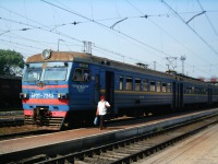 Железная дорога (поезда, паровозы, локомотивы, вагоны) - Электропоезд ЭР2Т-7243