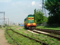 Железная дорога (поезда, паровозы, локомотивы, вагоны) - Маневровый тепловоз ЧМЭ3-2287