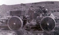 Железная дорога (поезда, паровозы, локомотивы, вагоны) - Мотодрезина  Drewry Car Company Ltd,Великобритания
