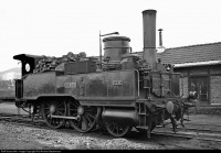 Железная дорога (поезда, паровозы, локомотивы, вагоны) - Танк-паровоз №21-629 типа 1-2-0