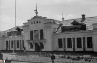 Железная дорога (поезда, паровозы, локомотивы, вагоны) - Вокзал ст.Лена Восточно-Сибирской ж.д.