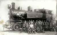 Железная дорога (поезда, паровозы, локомотивы, вагоны) - Танк-паровоз 91-981 на Саткинском металлургическом заводе,Челябинская область