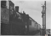 Железная дорога (поезда, паровозы, локомотивы, вагоны) - Паровоз Эр764-61 с поездом