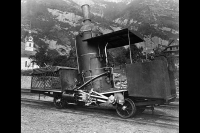Железная дорога (поезда, паровозы, локомотивы, вагоны) - Паровоз зубчатой железной дороги на горе Риги
