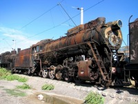 Железная дорога (поезда, паровозы, локомотивы, вагоны) - Паровоз Л-1124 на ст.Максим Горький