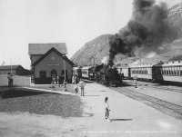 Железная дорога (поезда, паровозы, локомотивы, вагоны) - Станция Дуранго,штат Колорадо