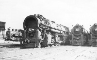 Железная дорога (поезда, паровозы, локомотивы, вагоны) - Паровозы на хранении