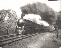 Железная дорога (поезда, паровозы, локомотивы, вагоны) - Паровоз №1405 с поездом 