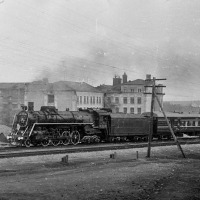Железная дорога (поезда, паровозы, локомотивы, вагоны) - Паровоз ИС20-136