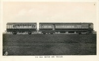 Железная дорога (поезда, паровозы, локомотивы, вагоны) - Железная дорога Фернесс. Моторный вагон и трейлер