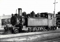 Железная дорога (поезда, паровозы, локомотивы, вагоны) - Танк-паровоз Wb-299 типа 1-3-2   колеи 1067мм  в депо Вестпорт,Новая Зеландия