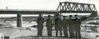 Железная дорога (поезда, паровозы, локомотивы, вагоны) - Комиссия,принявшая восстановленный мост через р.Камсак