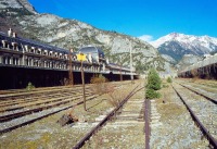 Железная дорога (поезда, паровозы, локомотивы, вагоны) - Станция Канфранк,Испания
