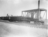 Железная дорога (поезда, паровозы, локомотивы, вагоны) - Танк-паровоз с вертикальным котлом и цепной передачей