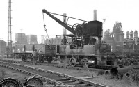 Железная дорога (поезда, паровозы, локомотивы, вагоны) - Паровоз-кран №1875
