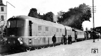 Железная дорога (поезда, паровозы, локомотивы, вагоны) - Скоростной пассажирский паровоз BR05 003 типа 2-3-2