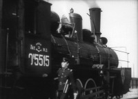 Железная дорога (поезда, паровозы, локомотивы, вагоны) - Паровоз Ов-5515 Латвийской ж.д.