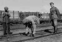 Железная дорога (поезда, паровозы, локомотивы, вагоны) - Перешивка железнодорожной колеи на оккупированной части СССР