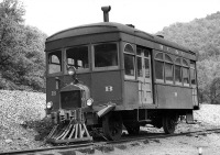 Железная дорога (поезда, паровозы, локомотивы, вагоны) - Рельсовый автобус на базе грузовика FWD Model 2