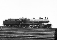 Железная дорога (поезда, паровозы, локомотивы, вагоны) - Пассажирский паровоз Св.50 типа 1-3-1 Коломенского завода