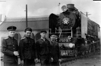 Железная дорога (поезда, паровозы, локомотивы, вагоны) - Паровозники и паровоз Сум217-31