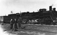 Железная дорога (поезда, паровозы, локомотивы, вагоны) - Паровоз ФД20-2299 и его бригада