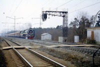 Железная дорога (поезда, паровозы, локомотивы, вагоны) - Паровоз П36-0071 с туристическим поездом 