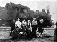 Железная дорога (поезда, паровозы, локомотивы, вагоны) - Паровоз Эш.4178
