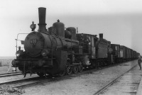 Железная дорога (поезда, паровозы, локомотивы, вагоны) - Паровозы серии Ов с поездом