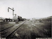 Железная дорога (поезда, паровозы, локомотивы, вагоны) - Поезд на станции Мациохэ