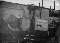 Железная дорога (поезда, паровозы, локомотивы, вагоны) - Паровоз Ов.5582 бронепоезда построенного в депо Тюмень
