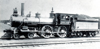 Железная дорога (поезда, паровозы, локомотивы, вагоны) - Паровоз №319 типа 2-2-0 канадской компании Grand Trunk