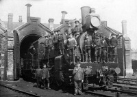 Железная дорога (поезда, паровозы, локомотивы, вагоны) - Пассажирский паровоз серии Нчп.114 типа 1-3-0