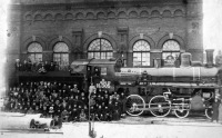 Железная дорога (поезда, паровозы, локомотивы, вагоны) - Пассажирский паровоз Кк.305 типа 2-3-0