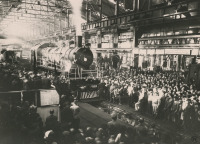 Железная дорога (поезда, паровозы, локомотивы, вагоны) - Первый послевоенный паровоз Су250-01 построенный на заводе 