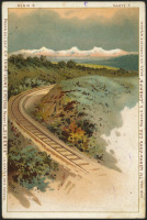 Железная дорога (поезда, паровозы, локомотивы, вагоны) - Вид на Саянские Белки