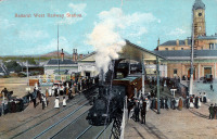 Железная дорога (поезда, паровозы, локомотивы, вагоны) - Станция Балларат-Вест