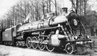 Железная дорога (поезда, паровозы, локомотивы, вагоны) - Пассажирский паровоз ИС20-1
